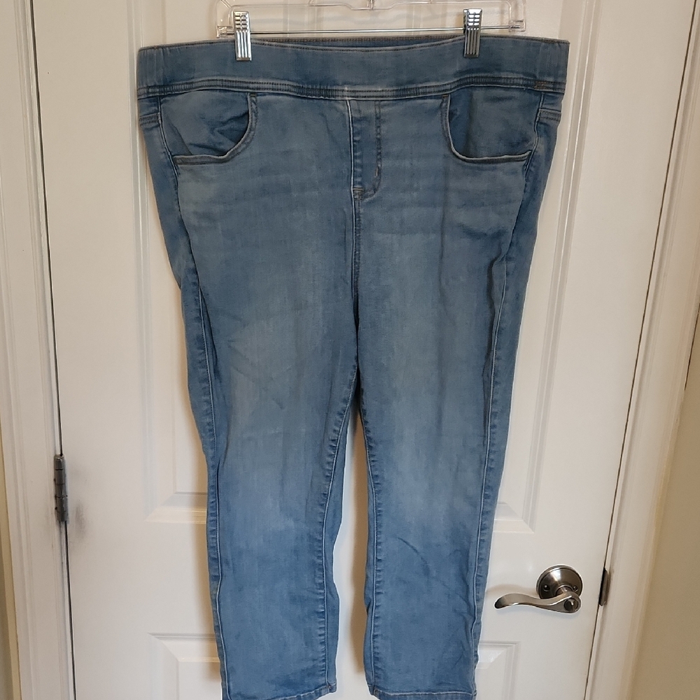 Torrid Blue Jeggings with Stretch and Sleek Fit